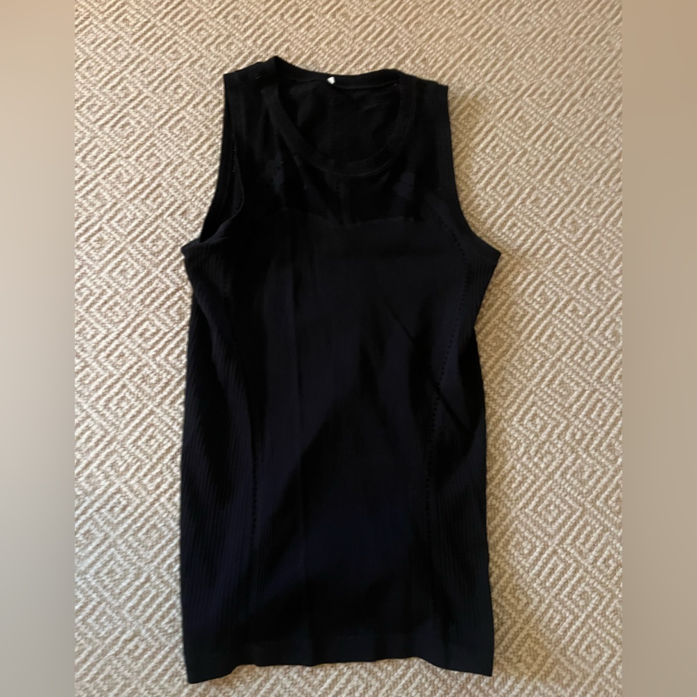 Athleta Black Muscle Tank Top